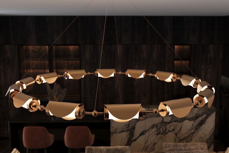 Gloworm articulated lighting