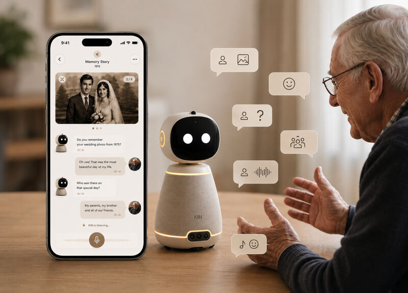 KIN, AI companion for Alzheimer's care